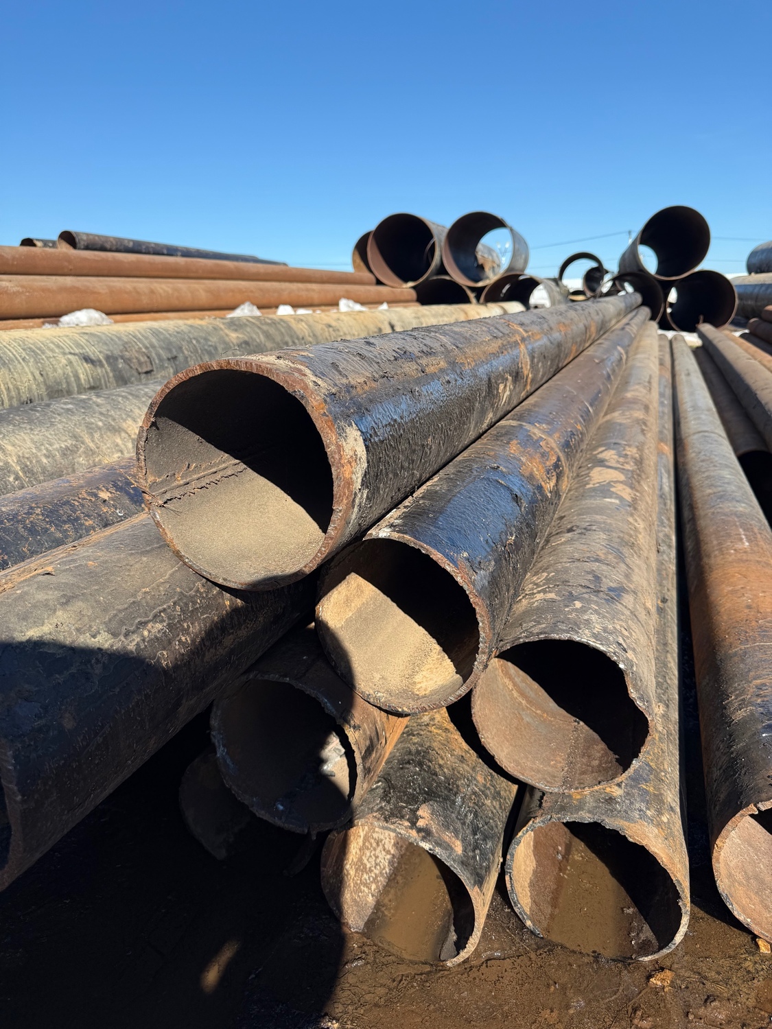 Труба бу 219х8 газ